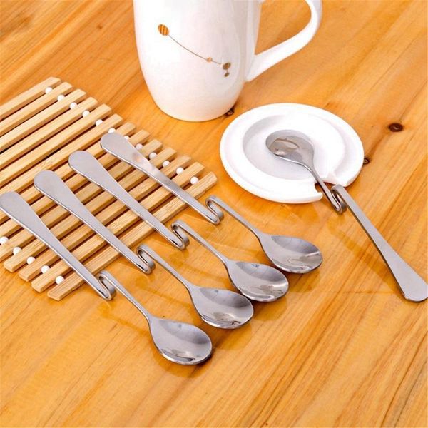 spoons stainless steel creative hanging coffee spoon twisted sugar scoop ice cream dessert 5pcs 2021*
spoons stainless steel creative hanging coffee spoon twisted sugar scoop ice cream dessert 5pcs 2021*