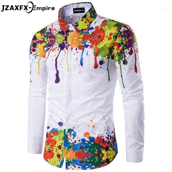wholesale- new arrival men print slim shirt fashion pattern long sleeve shirt colorful casual spray paint neckline spring shirts1, White;black
wholesale- new arrival men print slim shirt fashion pattern long sleeve shirt colorful casual spray paint neckline spring shirts1, White;black