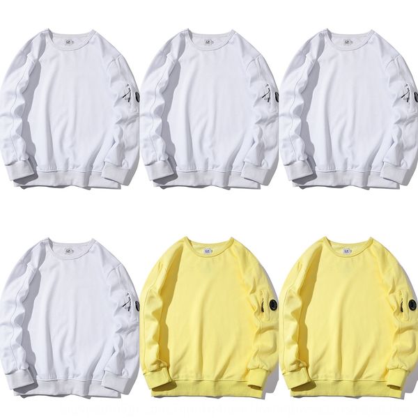 new leisure men's and women's casual style in autumn and winter 2020 round lens round collar cotton sweater sweatersweater sweater, Black
