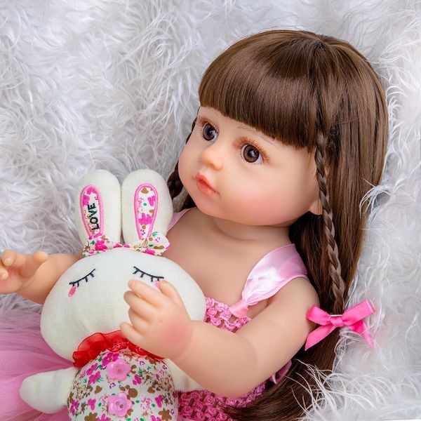 selling 55 cm bebe doll reborn toddler girl pink princess very soft full body silicone beautiful doll real touch toy gifts 1011
selling 55 cm bebe doll reborn toddler girl pink princess very soft full body silicone beautiful doll real touch toy gifts 1011