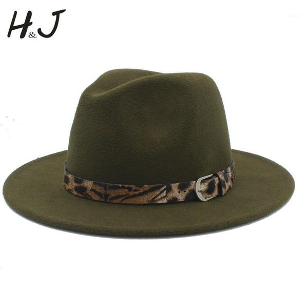 women men wool outback fedora hat for lady wide brim feminino jazz sombrero caps with leopard leather size 56-58cm g201, Blue;gray
women men wool outback fedora hat for lady wide brim feminino jazz sombrero caps with leopard leather size 56-58cm g201, Blue;gray