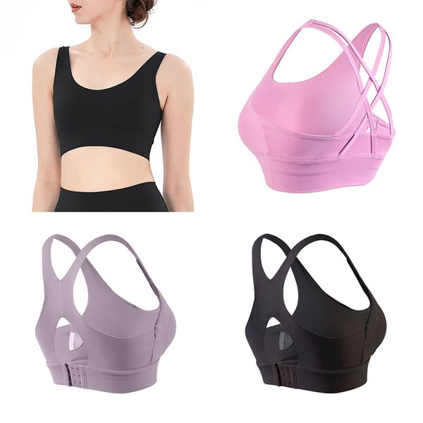 two new yoga bra back sports underwear yoga clothes women's new backless fitness bra small sling bra lady girl, White;red 
two new yoga bra back sports underwear yoga clothes women's new backless fitness bra small sling bra lady girl, White;red