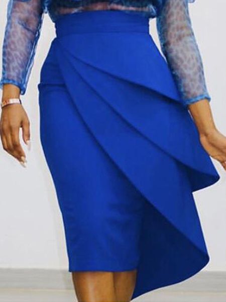 2021 skirt plus size elegant office party solid black frilly midi high-waisted casual waistband simple summer fashion pnrd
2021 skirt plus size elegant office party solid black frilly midi high-waisted casual waistband simple summer fashion pnrd