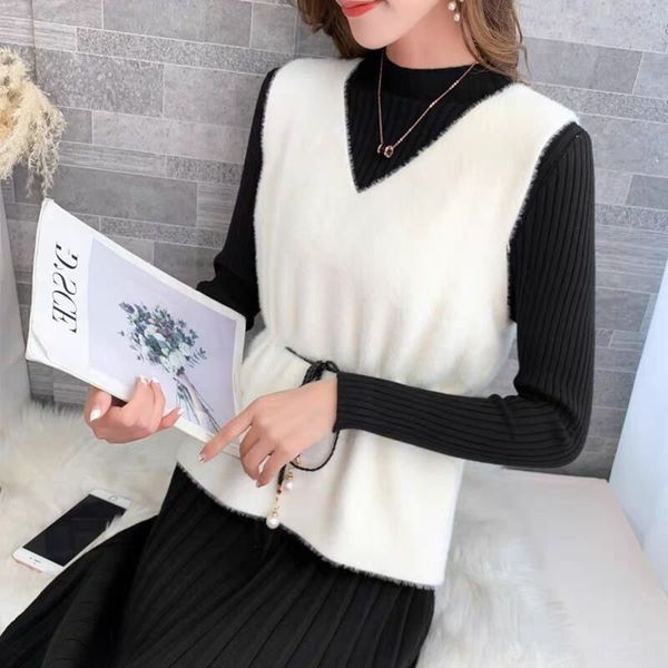 srq76 женские трикотажные осенью и waistcoatspring 2020 новый корейский кусок жилет версия два свитера жилет жилет талии свитер костюм lpgka, Gray
srq76 женские трикотажные осенью и waistcoatspring 2020 новый корейский кусок жилет версия два свитера жилет жилет талии свитер костюм lpgka, Gray