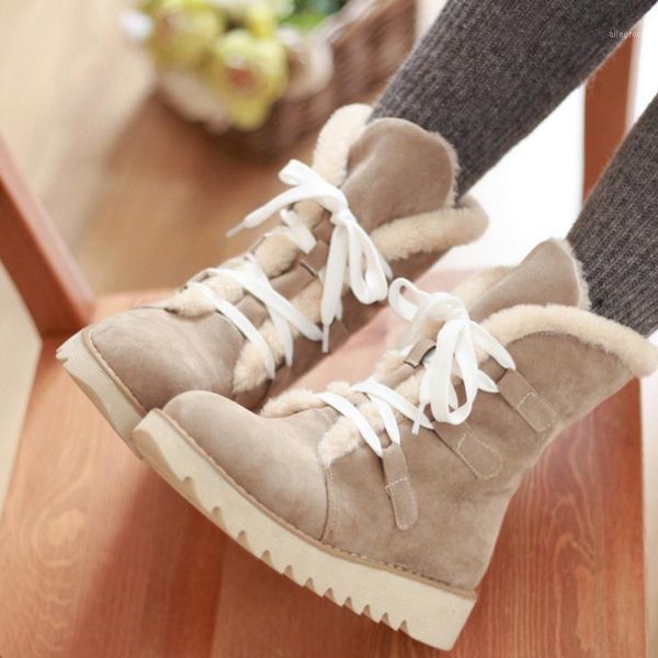boots women's snow winter 2021 lace up thick wool warm with cotton shoes big size footwear ladies fashion casual sneaker1, Black
boots women's snow winter 2021 lace up thick wool warm with cotton shoes big size footwear ladies fashion casual sneaker1, Black