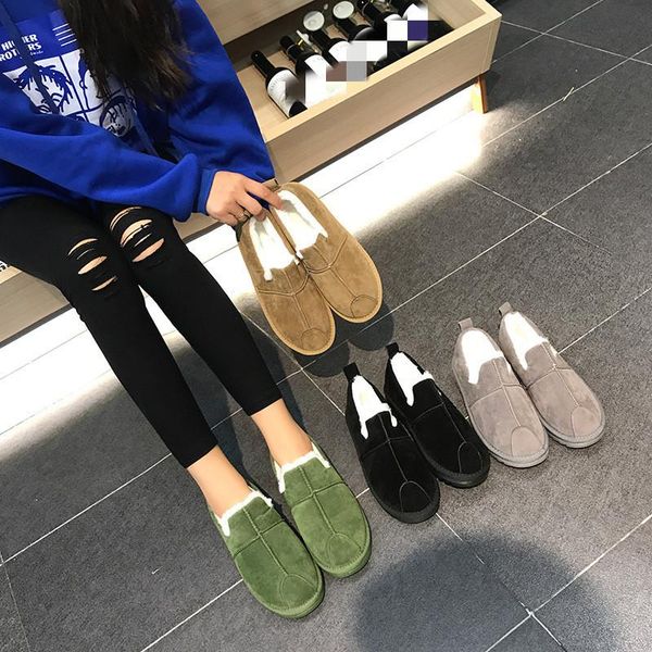 layumi's women winter new snow boots low-thick bottom velvet warm cotton shoes female bread shoes leisure parent-child, Black
layumi's women winter new snow boots low-thick bottom velvet warm cotton shoes female bread shoes leisure parent-child, Black
