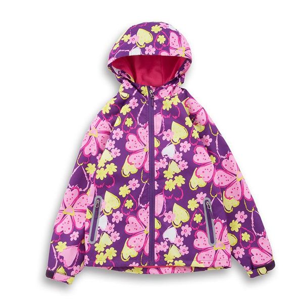 jackets waterproof windproof floral printing child coat baby girls warm children outerwear clothing for 3-12 years old, Blue;gray
jackets waterproof windproof floral printing child coat baby girls warm children outerwear clothing for 3-12 years old, Blue;gray