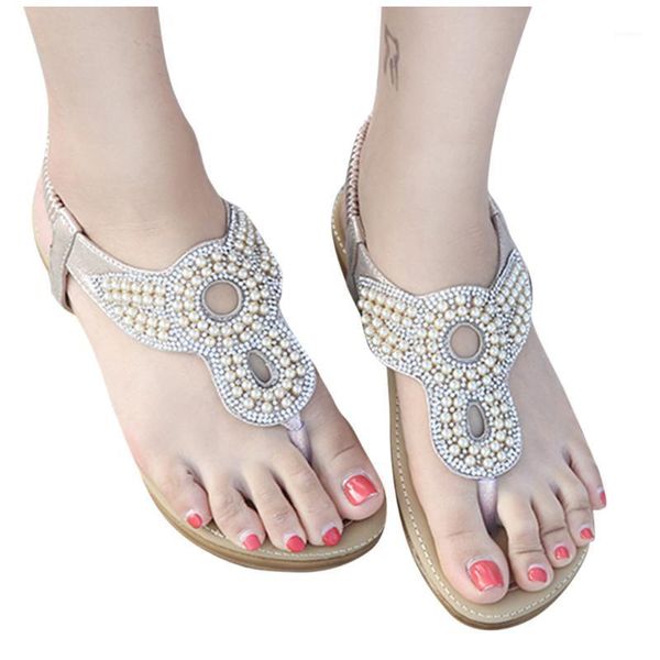 sagace bohemian sandals crystal rhinestone women flat elastic band beach shoes women's sandals footwear for summer shoes1, Black
sagace bohemian sandals crystal rhinestone women flat elastic band beach shoes women's sandals footwear for summer shoes1, Black