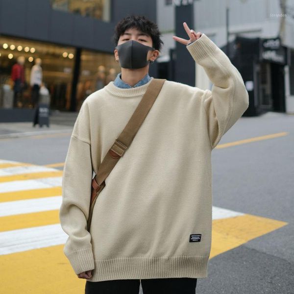 men's sweaters autumn and winter for men women couples relaxed hong kong style round neck thickened students versatile cool warm1, White;black
men's sweaters autumn and winter for men women couples relaxed hong kong style round neck thickened students versatile cool warm1, White;black