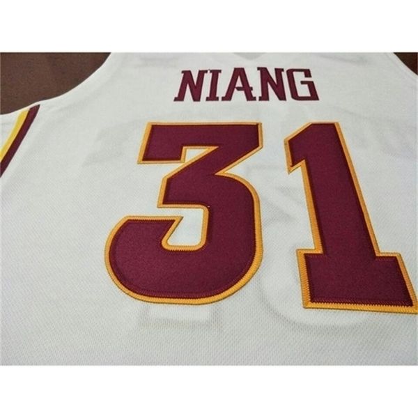 men #31 georges niang iowa state college jersey,men white yellow stitched jersey or custom any name or number jersey, Black
men #31 georges niang iowa state college jersey,men white yellow stitched jersey or custom any name or number jersey, Black