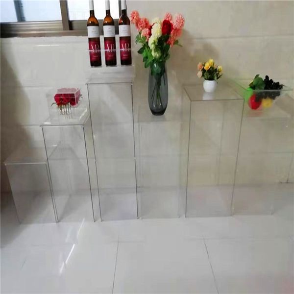 6pcs/set)decoration clear square plinths pedestal acrylic cylinder display pillar cube stand for wedding &party senyu895
6pcs/set)decoration clear square plinths pedestal acrylic cylinder display pillar cube stand for wedding &party senyu895
