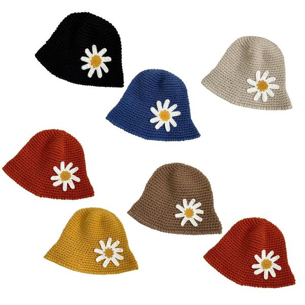 women chunky crochet knitted dome bucket hat 2020 sweet floral solid color round bell-shaped winter packable fisherman cap, Blue;gray
women chunky crochet knitted dome bucket hat 2020 sweet floral solid color round bell-shaped winter packable fisherman cap, Blue;gray