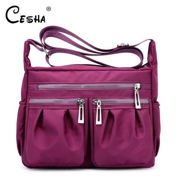 cesha fashion multi-pocket women shoulder bag casual female crossbody bag durable waterproof nylon messenger shopping
cesha fashion multi-pocket women shoulder bag casual female crossbody bag durable waterproof nylon messenger shopping