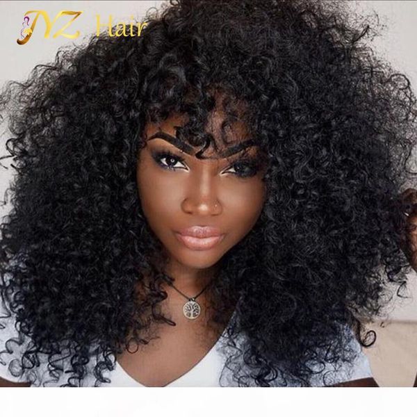 jyz virgin brazilian afro kinky curly wig glueless full lace 130% density kinky curly wig human hair lace front wig for black women, Black;brown
jyz virgin brazilian afro kinky curly wig glueless full lace 130% density kinky curly wig human hair lace front wig for black women, Black;brown
