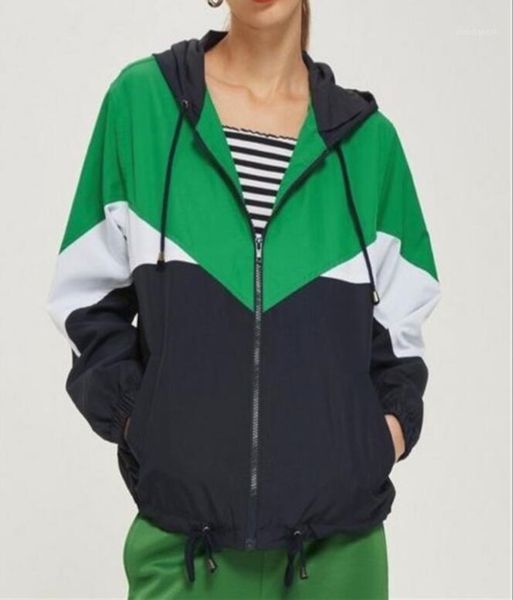 new women's stitching long-sleeved hooded jacket fashion loose zipper cardigan youth contrast color casual jacket shirt parkas1, Black;brown
new women's stitching long-sleeved hooded jacket fashion loose zipper cardigan youth contrast color casual jacket shirt parkas1, Black;brown