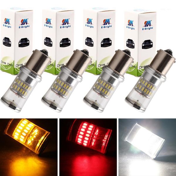 4 pieces s25 1156 ba15s 3014 48 smd p21w auto signal red white yellow mix base 12v dc lamps turn tail lights leds 720 lumens1
4 pieces s25 1156 ba15s 3014 48 smd p21w auto signal red white yellow mix base 12v dc lamps turn tail lights leds 720 lumens1