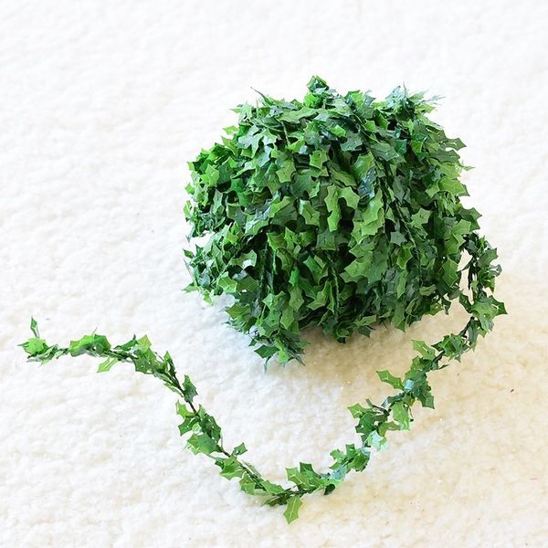 7.5m iron wire plastic plant strip simulation green leaf flower grass rattan lacing christmas decoration
7.5m iron wire plastic plant strip simulation green leaf flower grass rattan lacing christmas decoration