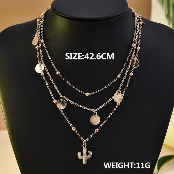 подвеска trendy золото многослойные ожерелья cactus дух ожерелье для женщин 2020 choker ювелирные изделия мульти strand ожерелье sqcirr new, Silver
подвеска trendy золото многослойные ожерелья cactus дух ожерелье для женщин 2020 choker ювелирные изделия мульти strand ожерелье sqcirr new, Silver