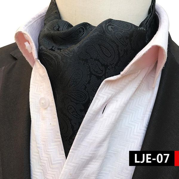 luxury men vintage black paisley wedding formal wedding formal england style cravat ascot ties gentleman polyester neck tie, Black;gray
luxury men vintage black paisley wedding formal wedding formal england style cravat ascot ties gentleman polyester neck tie, Black;gray