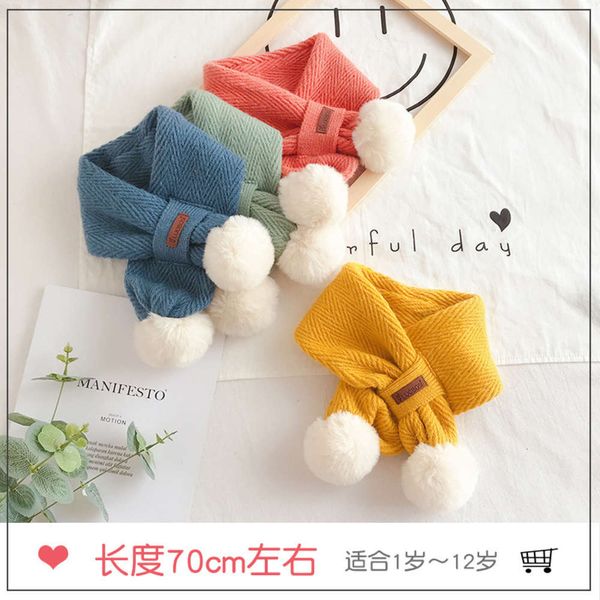 ins children's scarf autumn winter korean wool sve baby cross collar boys and girls warm knitted neck cover, Red;brown
ins children's scarf autumn winter korean wool sve baby cross collar boys and girls warm knitted neck cover, Red;brown