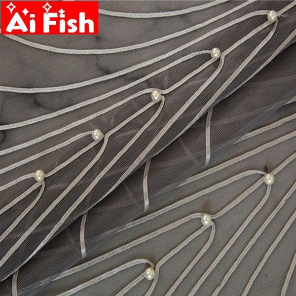 braided embroidered window screen simple white pearl horizontal stripes bedroom tulle gray translucent balcony voile my496#41
braided embroidered window screen simple white pearl horizontal stripes bedroom tulle gray translucent balcony voile my496#41