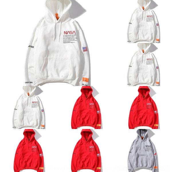 ku1mj ubt4g version ins nasa men's and women's oversire hooded pullover hip hop pullover sweater function trendy loose sweater exp, Black
ku1mj ubt4g version ins nasa men's and women's oversire hooded pullover hip hop pullover sweater function trendy loose sweater exp, Black