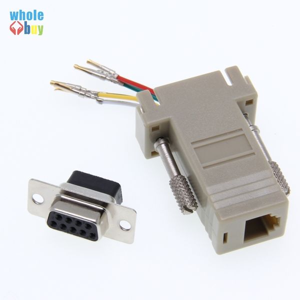 300pcs / серия высокое качество db9 female для rj12 rj45 женский db9 для rj45 db9 для rj12 адаптер конвертер оптовая
300pcs / серия высокое качество db9 female для rj12 rj45 женский db9 для rj45 db9 для rj12 адаптер конвертер оптовая