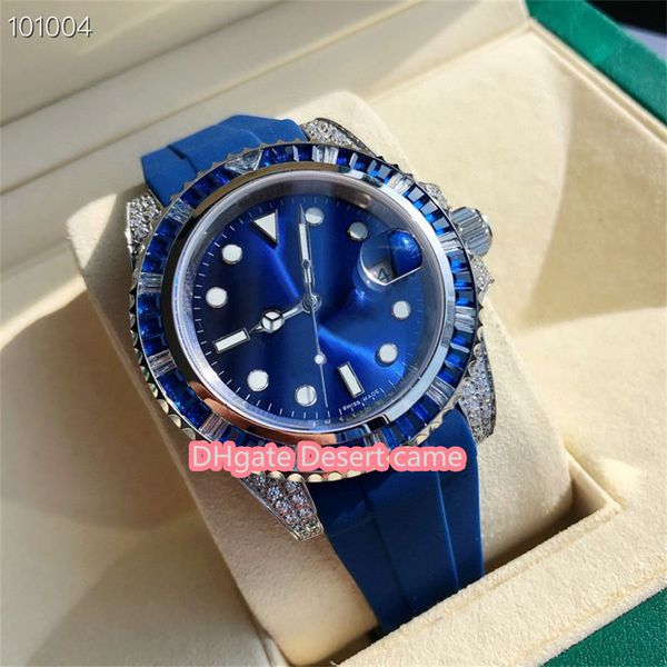 3 style men's watches automatic mechanical watch gem inlaid diamond kf 40mm 2813 movement rubber bracelets sapphire brand waterproof wa, Slivery;brown
3 style men's watches automatic mechanical watch gem inlaid diamond kf 40mm 2813 movement rubber bracelets sapphire brand waterproof wa, Slivery;brown
