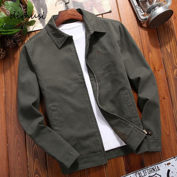 autumn men's bomber jacket mens outwear cotton coats fashion slim fit turndown collar business jackets mens clothing, Black;brown
autumn men's bomber jacket mens outwear cotton coats fashion slim fit turndown collar business jackets mens clothing, Black;brown