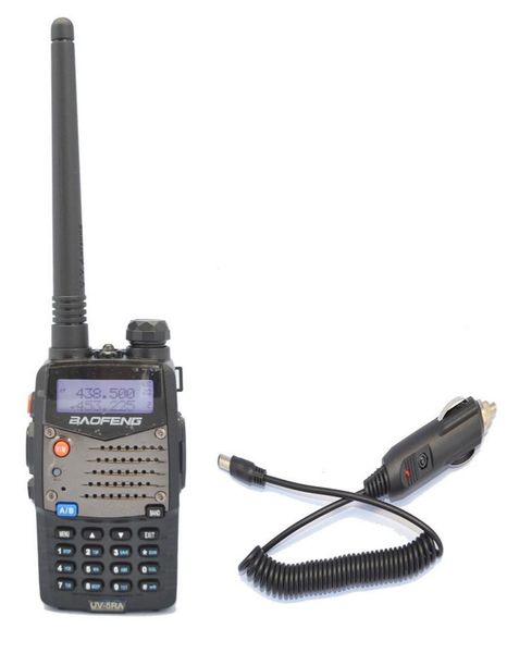 walkie talkie baofeng uv5ra 5r plus two way radio 136-174/400-520 mhz +car charger cable
walkie talkie baofeng uv5ra 5r plus two way radio 136-174/400-520 mhz +car charger cable