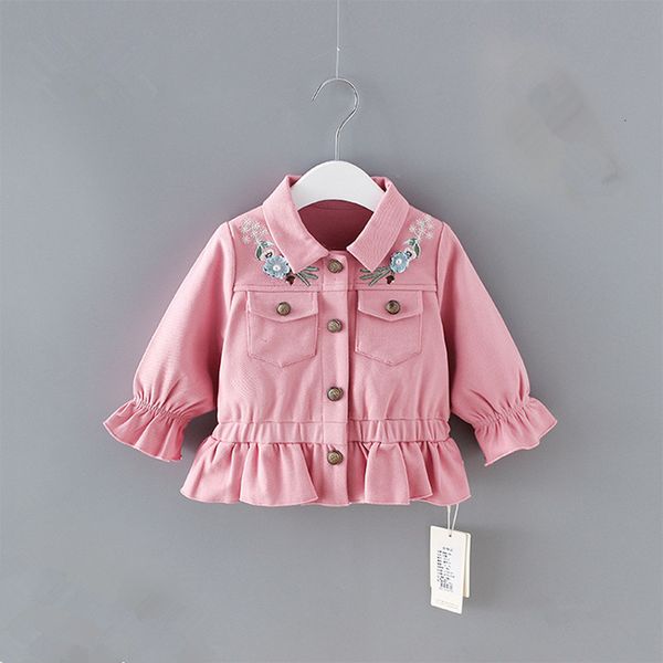2021 new cardigan infantil spring flowers embroidery baby jacket denim girls coat infant dust outwear 2 color 0-2y tef5, Blue;gray
2021 new cardigan infantil spring flowers embroidery baby jacket denim girls coat infant dust outwear 2 color 0-2y tef5, Blue;gray