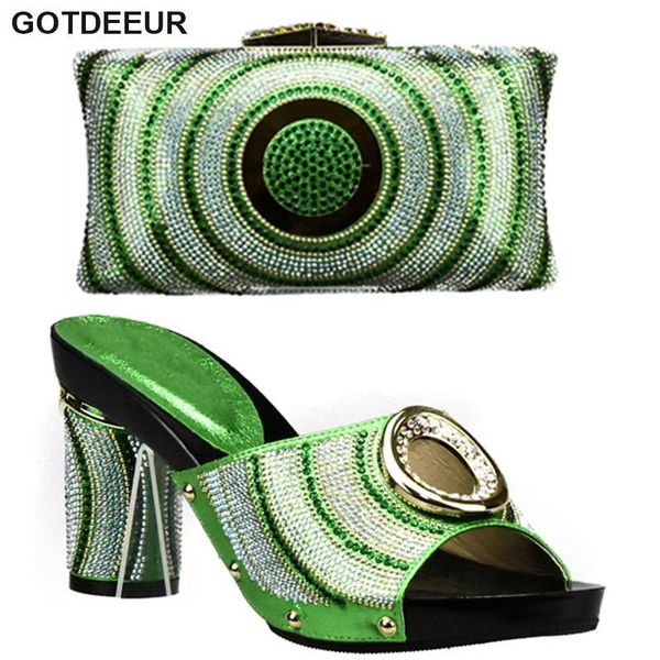 rhinestone shoe and bag set italian shoes and bags to match shoes with bag set decorated with rhinestone party shoe, Black