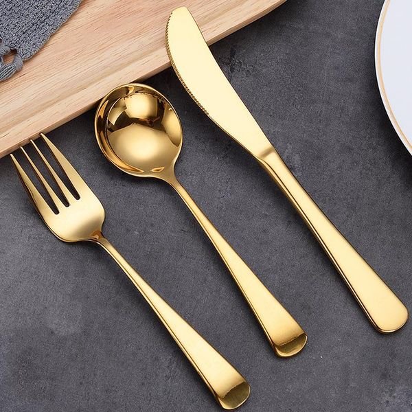 flatware sets steel cutlery set gold stainless western dinnerware kitchen knives spoon pink drop
flatware sets steel cutlery set gold stainless western dinnerware kitchen knives spoon pink drop