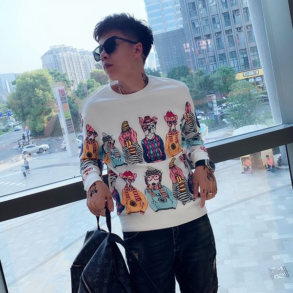 men's coat. sleeves, long les, red trendy, wear, casual collar, t-shirt, tide, kwai fashion, net, round qplxp
men's coat. sleeves, long les, red trendy, wear, casual collar, t-shirt, tide, kwai fashion, net, round qplxp