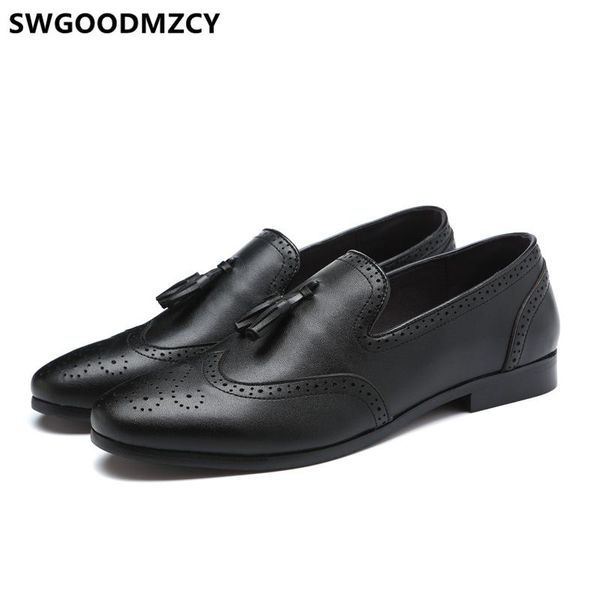loafers men wedding dress shoes brogue shoes men classic italian brand formal leather for luxury designer buty meskie, Black
loafers men wedding dress shoes brogue shoes men classic italian brand formal leather for luxury designer buty meskie, Black