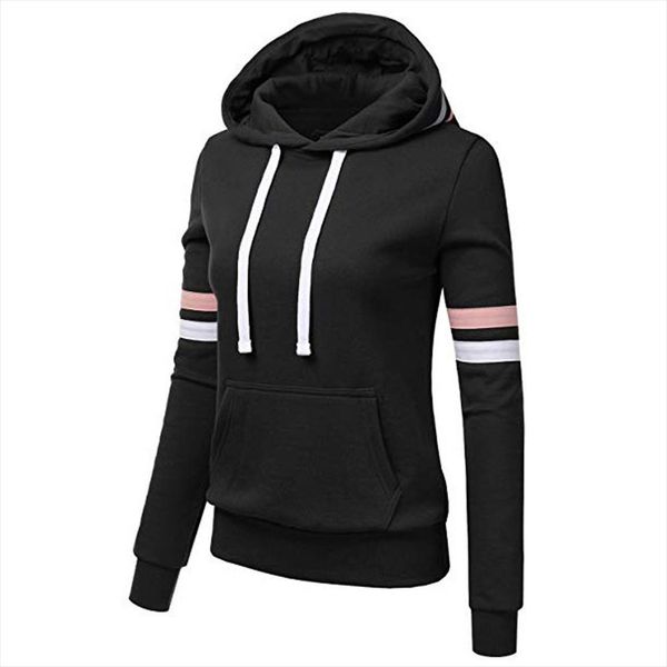 fashion women casual harajuku hoodies solid sweatershirts long sleeve blouse 2020 female kawaii pocket pullover shirt, Black
fashion women casual harajuku hoodies solid sweatershirts long sleeve blouse 2020 female kawaii pocket pullover shirt, Black