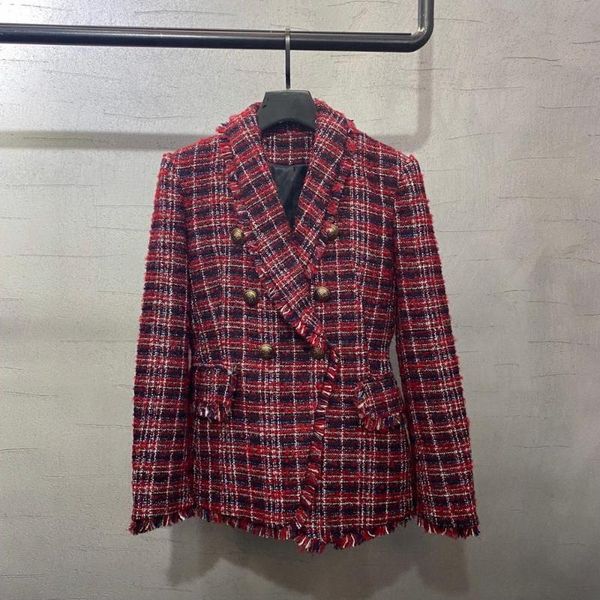 women's jackets winner women luxury jacket ladies plaid tassel tweed coat ddxgz2v 9.14, Black;brown
women's jackets winner women luxury jacket ladies plaid tassel tweed coat ddxgz2v 9.14, Black;brown