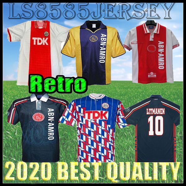 retro 1990 1994 1989 1990 1997 1998 ajax soccer jersey 90 91 97 98 laudrup litmanen f.de boer sibon turpijn vintage classic football shirt, Black;yellow
retro 1990 1994 1989 1990 1997 1998 ajax soccer jersey 90 91 97 98 laudrup litmanen f.de boer sibon turpijn vintage classic football shirt, Black;yellow