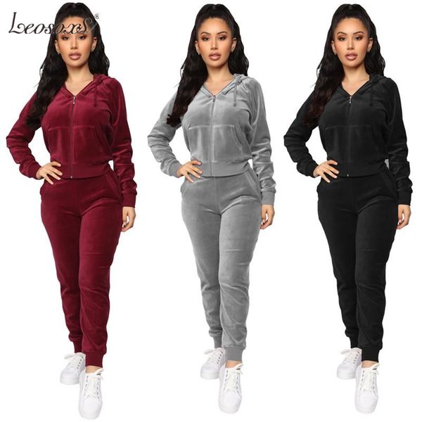 women's tracksuits two piece set women sweat suits matching sets club outfits for plus size clothing fashion velvet wholesale drop, Gray
women's tracksuits two piece set women sweat suits matching sets club outfits for plus size clothing fashion velvet wholesale drop, Gray