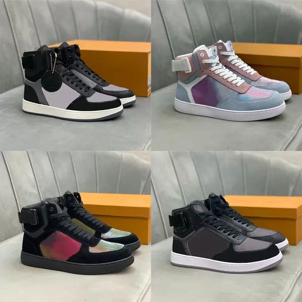 designer rivoli casual shoes men calfskin sneakers flower motifs vintage trainers high couple sports shoe all-match boots, Black
designer rivoli casual shoes men calfskin sneakers flower motifs vintage trainers high couple sports shoe all-match boots, Black