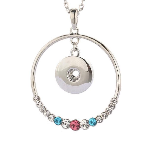 2018 european & american pendant metal round circles elegant snap button necklace women fit 18mm snap button bbypfw, Silver
2018 european & american pendant metal round circles elegant snap button necklace women fit 18mm snap button bbypfw, Silver