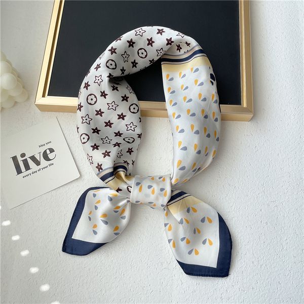 22ss 19style 7070cm brand designer letters print silk scarf summer square lady hair neck fashion bag scarves female foulard wraps, Blue;gray
22ss 19style 7070cm brand designer letters print silk scarf summer square lady hair neck fashion bag scarves female foulard wraps, Blue;gray