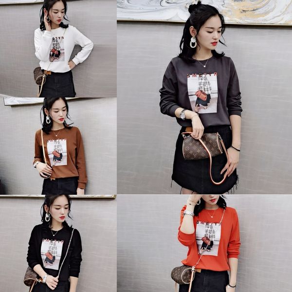 rd7ur early autumn new 2020 women's design round neck korean long-sleeved sweater women's fashionable sweater diam sweaterdiamond, Black
rd7ur early autumn new 2020 women's design round neck korean long-sleeved sweater women's fashionable sweater diam sweaterdiamond, Black