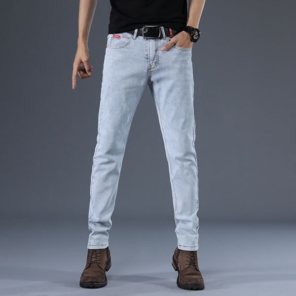 jpvvk autumn winter 2020 four seasons warm trousers and trousers jeans men's elastic tide brand korean fashion slim small feet warm thi, Blue
jpvvk autumn winter 2020 four seasons warm trousers and trousers jeans men's elastic tide brand korean fashion slim small feet warm thi, Blue