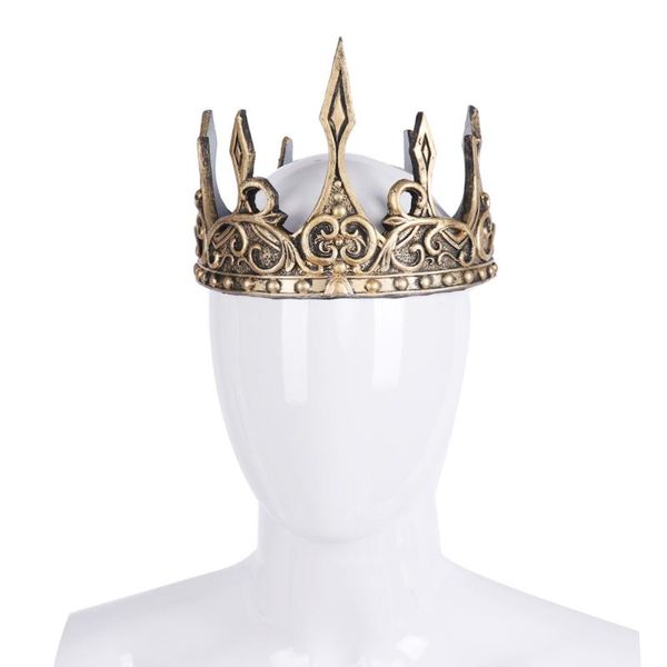 antique gold medieval crown dark knight larp costume middle ages pageant party costumes diadem head gear
antique gold medieval crown dark knight larp costume middle ages pageant party costumes diadem head gear
