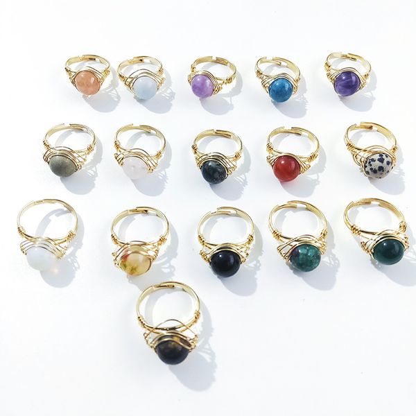 fashion stone ring handmade gold bohemian jewelry gift rings for women birthday party rings adjustable, Golden;silver
fashion stone ring handmade gold bohemian jewelry gift rings for women birthday party rings adjustable, Golden;silver