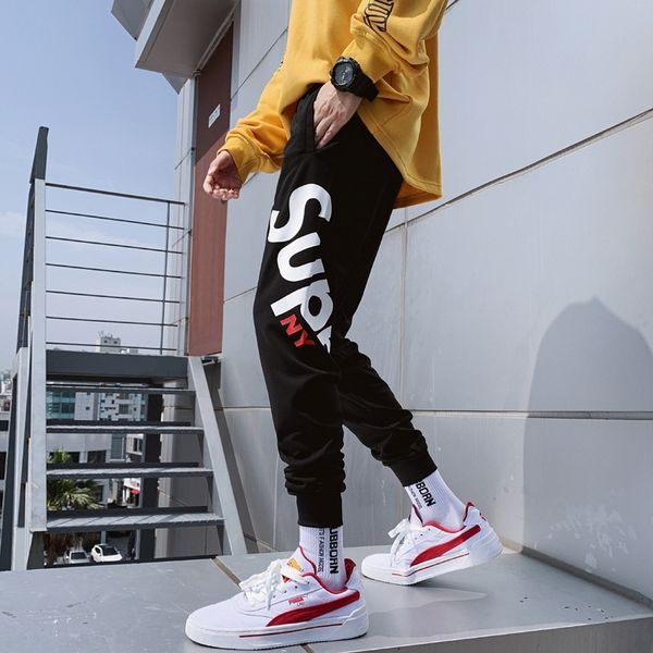 gz5pk chinos men's sweatpants ankle-length spring and autumn new korean version stylish loose sports sports in trousers 2020 men's, Blue
gz5pk chinos men's sweatpants ankle-length spring and autumn new korean version stylish loose sports sports in trousers 2020 men's, Blue