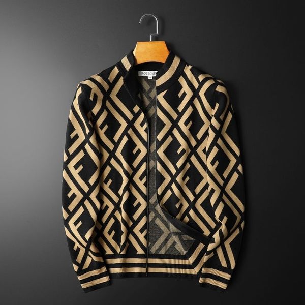 2020 autumn and winter men's knitted cardigan cool fashion men's korean-style zipper sweater coat men's fashion, White;black
2020 autumn and winter men's knitted cardigan cool fashion men's korean-style zipper sweater coat men's fashion, White;black