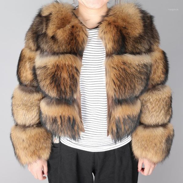 maomaokong2019 winter new style women's clothing leather raccoon fur coat fur round neck to keep warm1, Black
maomaokong2019 winter new style women's clothing leather raccoon fur coat fur round neck to keep warm1, Black