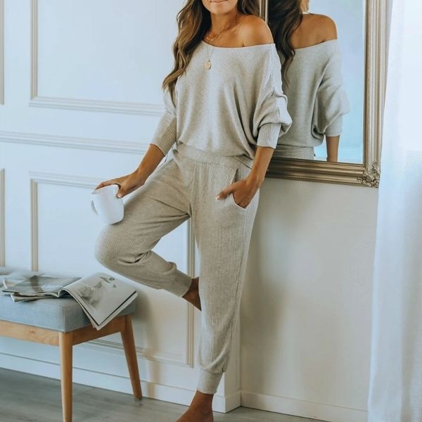 qweek women's pajamas set cotton home clothes home suit trousers sleepwear long sleeve casual homewear female nightgown 201027, Black;red
qweek women's pajamas set cotton home clothes home suit trousers sleepwear long sleeve casual homewear female nightgown 201027, Black;red